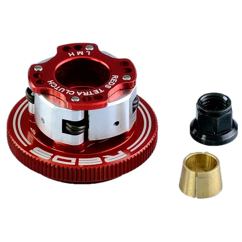 REDS Tetra-X Adjustable 4-Shoe Off-Road Clutch - 34mm Aluminium