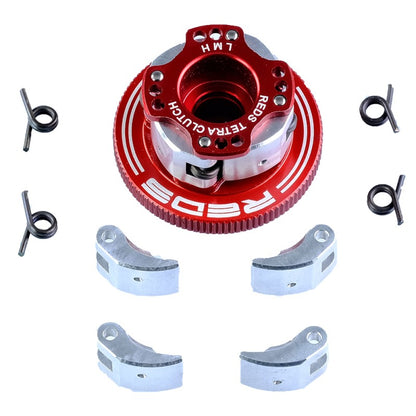 REDS Tetra-X Adjustable 4-Shoe Off-Road Clutch - 34mm Aluminium